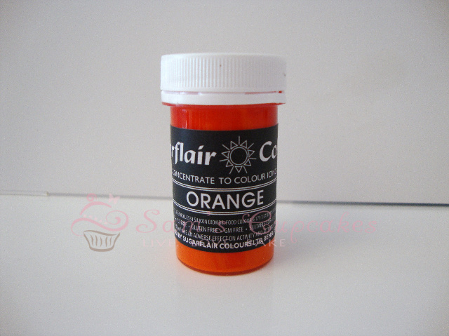 Sugarflair Pastel Orange