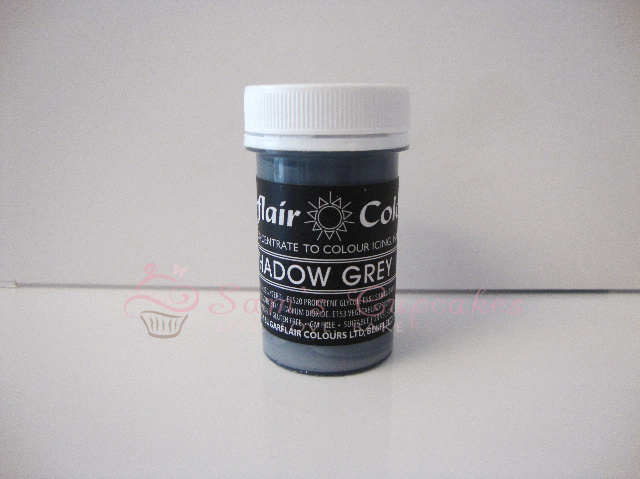 Sugarflair Pastel Shadow Grey
