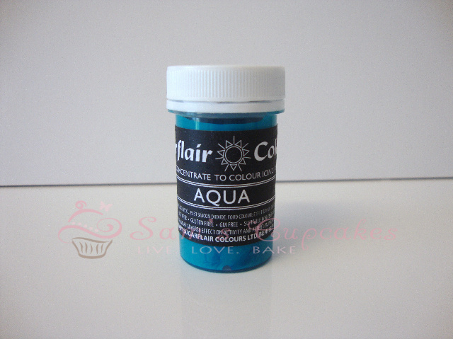 Pastel Aqua Sugarflair Paste