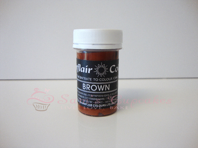 Pastel Brown Sugarflair Paste